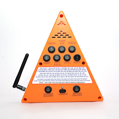 Seven Chakra Healing Pyramid