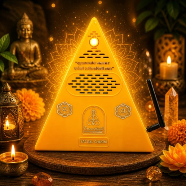Sacral Chakra Healing Pyramid +Sacral Chakra Essential Oil