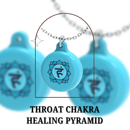 Throat Chakra Healing Pendant
