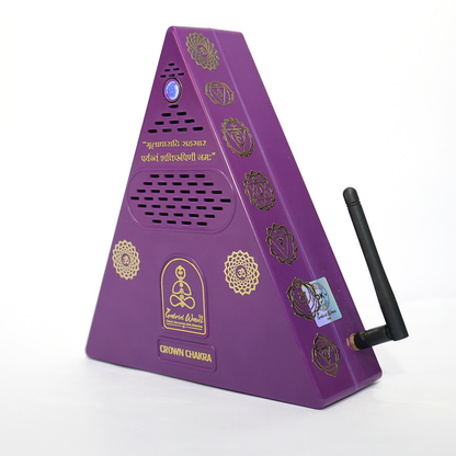 Crown Chakra Healing Pyramid + Crown Chakra Essential Oil