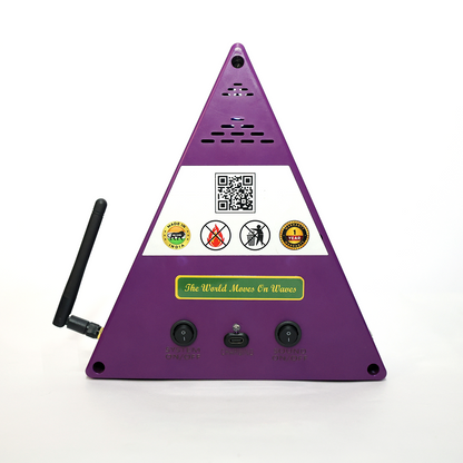 Crown Chakra Healing Pyramid + Crown Chakra Essential Oil