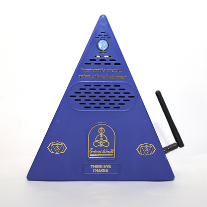 Third Eye Chakra Healing Pyramid + Third Eye Chakra Essential Oil