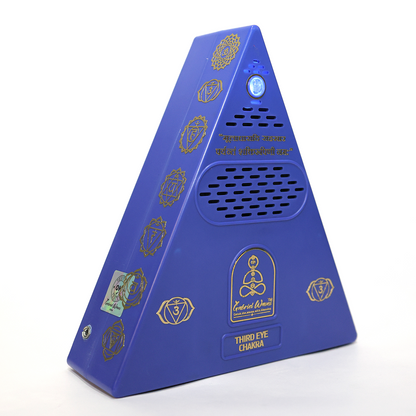 Third Eye Chakra Healing Pyramid + Third Eye Chakra Essential Oil