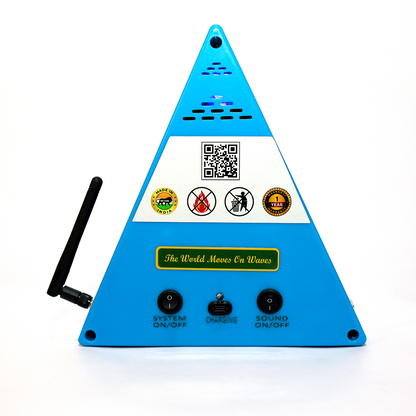 Throat Chakra Healing Pyramid + Throat Chakra Essential Oil