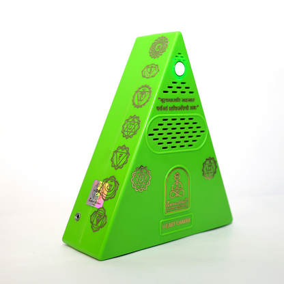 Heart Chakra Healing Pyramid +Heart Chakra Essential Oil