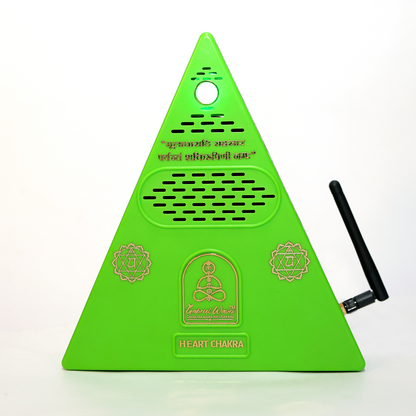 Heart Chakra Healing Pyramid +Heart Chakra Essential Oil
