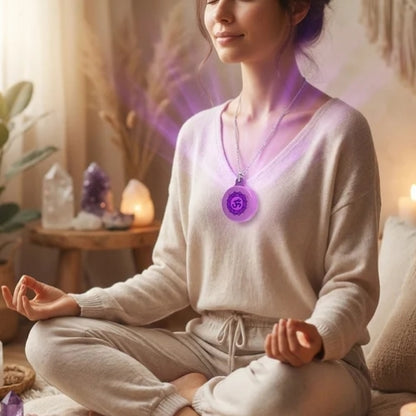 Crown Chakra Healing Pendant