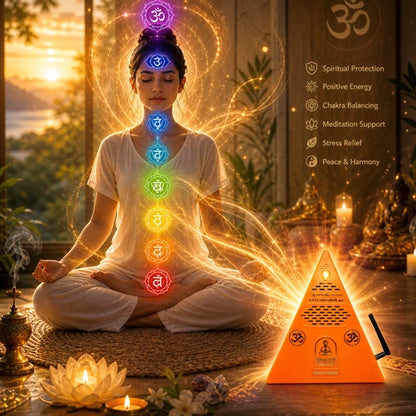 Seven Chakra Healing Pyramid