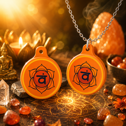 Sacral Chakra Healing Pendant