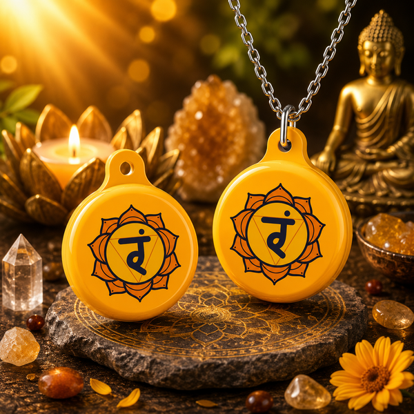 Solar Plexus Chakra Healing Pendant